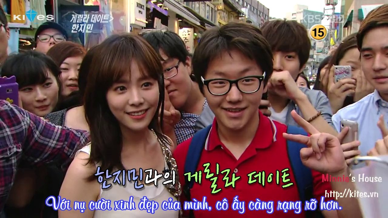 [Vietsub] Guerilla Date with Han Ji Min (02.06.2012)