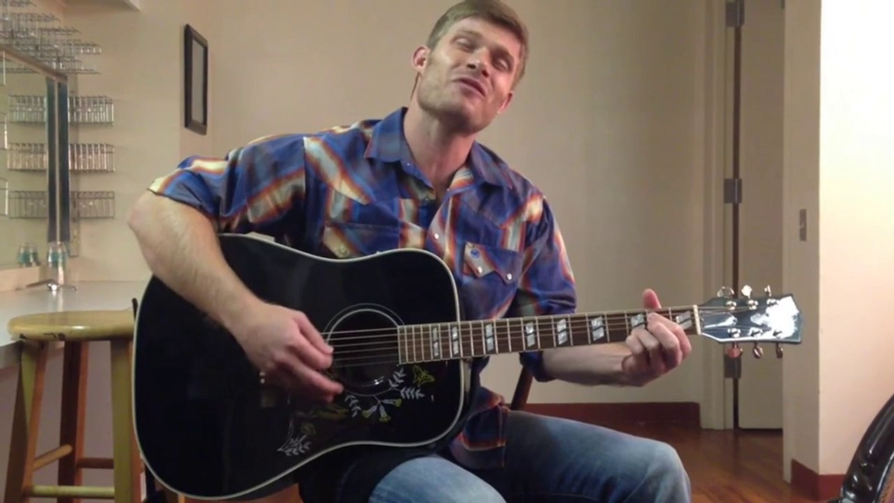 Actor Chris Carmack performs his 'Nashville' audition song