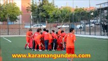 Karaman'da U 13 Şampiyonası düzenlenen kupa ve madalya töreni sonrası sonlandırıldı
