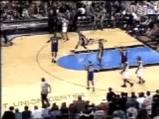 Shaq monster block on Iverson