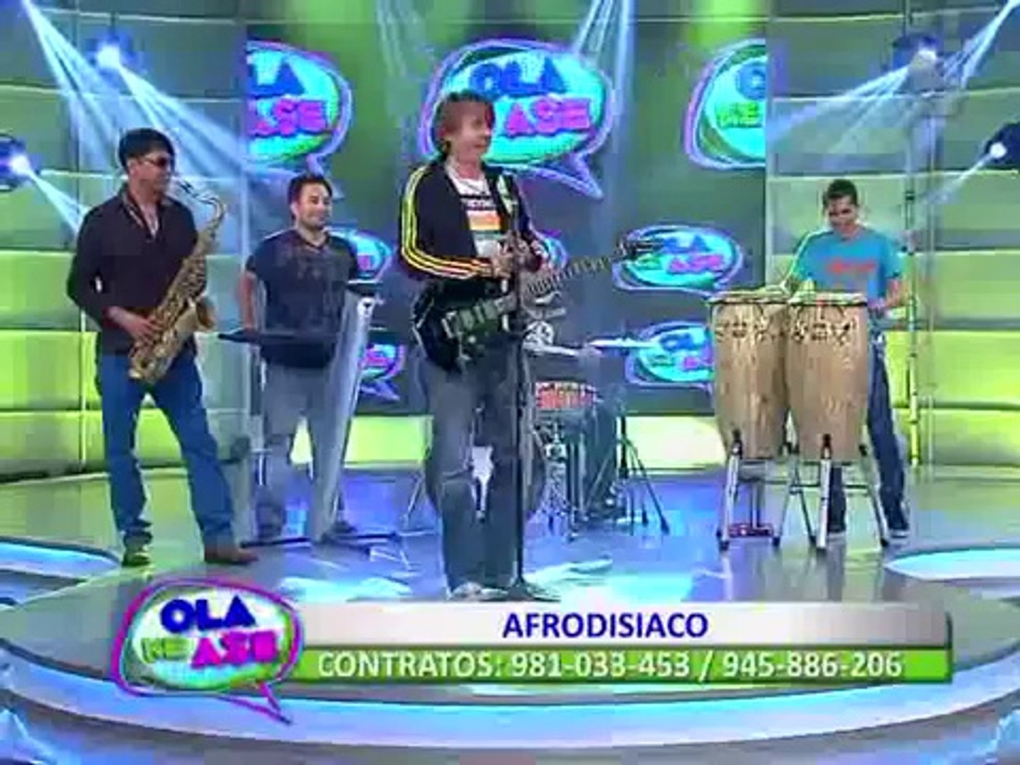 Afrodisiaco interpretó su reciente sencillo titulado 'Lo mueves'