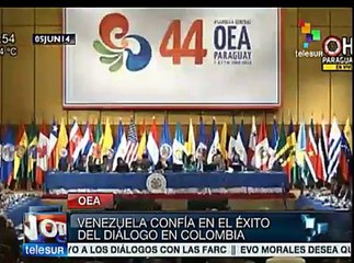Colombia concluirá diálogo de paz: Roy Chaderton