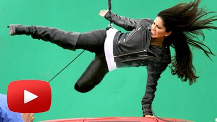 Sunny Leone FALLS From 5th Floor | SHOCKING