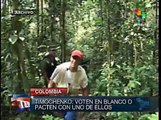 Comandante de las FARC arremete contra el presidente Santos