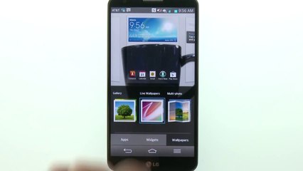 How To Change Wallpaper - LG Flex