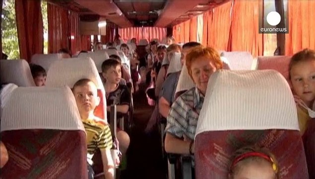 Ukraine's internally displaced refugees flee to Kyiv, Russia