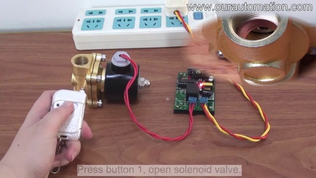 Remote Control Solenoid Valve
