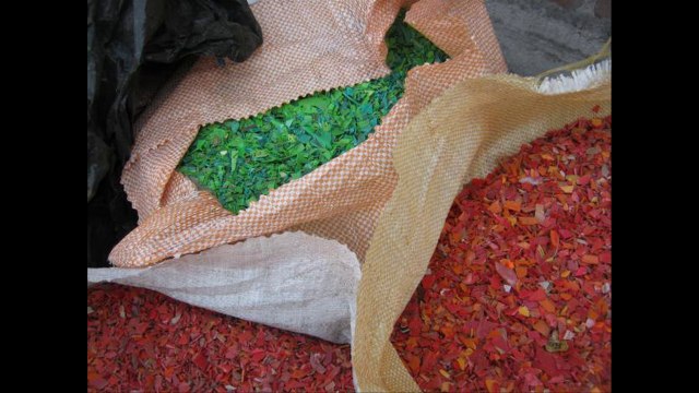 may bam nghien nhua pp, pet