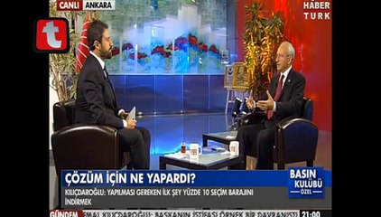 Kılıçdaroğlu Kürt Sorunu Manifestosunu Sayamadı