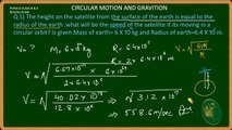 PHY09 Circular Motion and Gravitation Part 8 Numerical 5