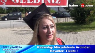 Kazandığı Mücadelenin Ardından Hayalleri Yıkıldı !