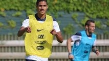 Entraînement à huis clos des Bleus à Clairefontaine (5 juin 2014)