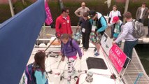 50 enfants découvrent la voile à la Solitaire du Figaro