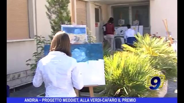 Andria | Progetto Meddiet, alla Verdi-Cafaro il premio