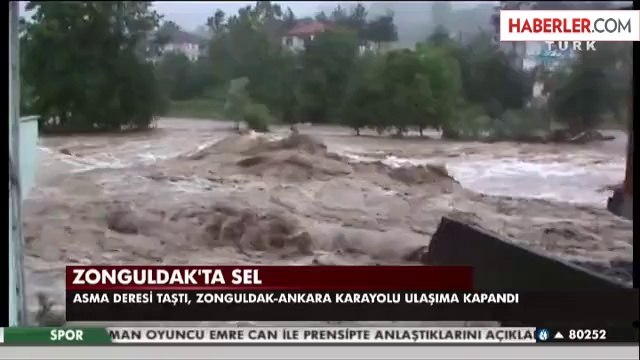 Zonguldak-Ankara Yolu Trafiğe Kapandı