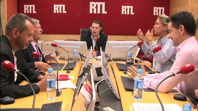 François Hollande, la Reine Elisabeth II, Barack Obama, Vladimir Poutine et le D-Day