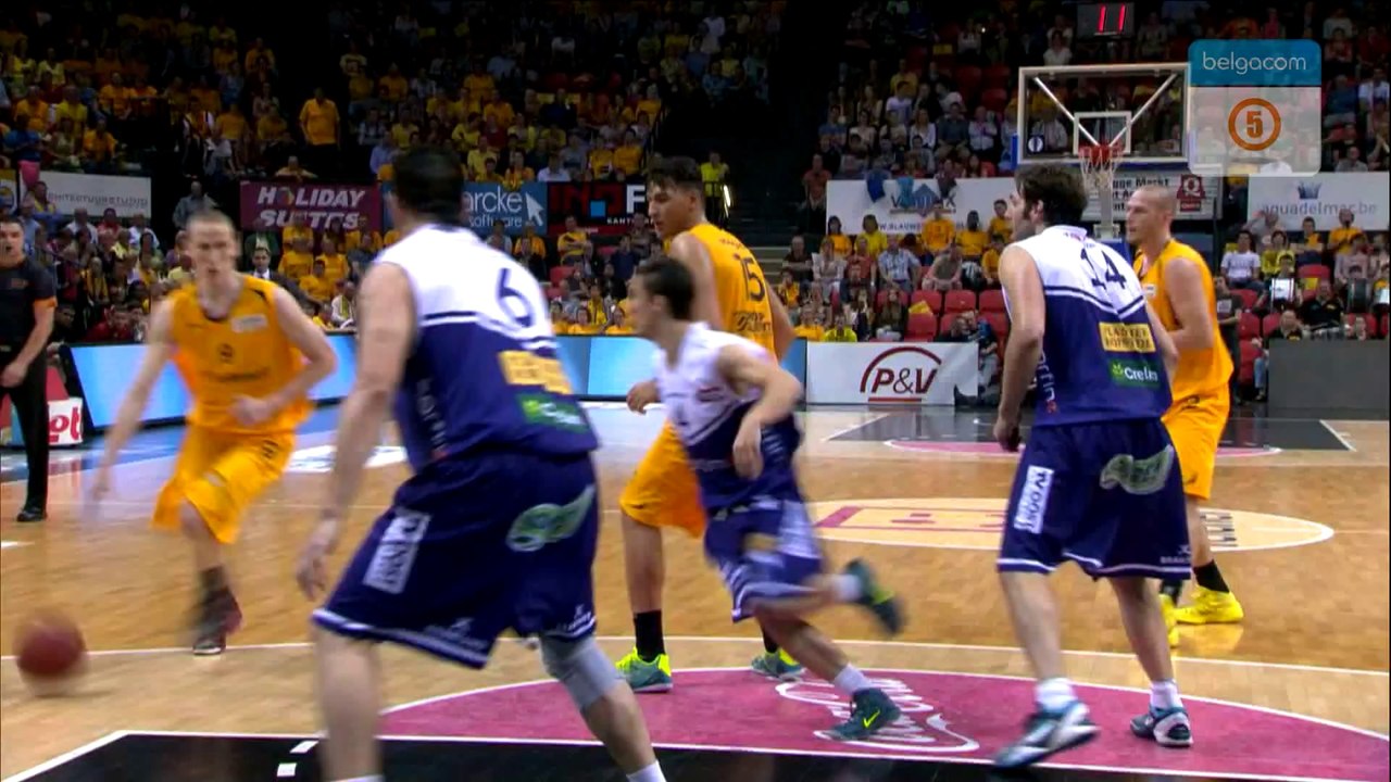 Final Game 3: Telenet BC Oostende 91 - 64 Okapi Aalstar  (NL)