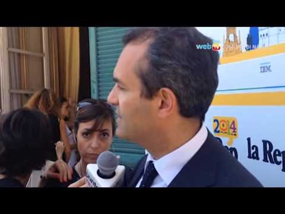 Napoli - De Magistris su corruzione, Repubblica delle idee, Bagnoli e ricandidatura (05.06.14)