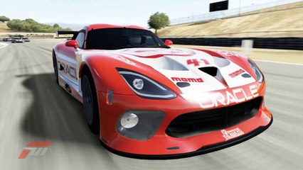 SRT Dodge Viper @ Laguna Seca - Sportcars Drifting and Racing - more supercars engine remixed with Afrojack - Rock The House - dance music hit -  Forza Motorsport part 88 HD