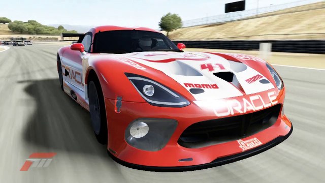 SRT Dodge Viper @ Laguna Seca - Sportcars Drifting and Racing - more supercars engine remixed with Afrojack - Rock The House - dance music hit - Forza Motorsport part 88 HD