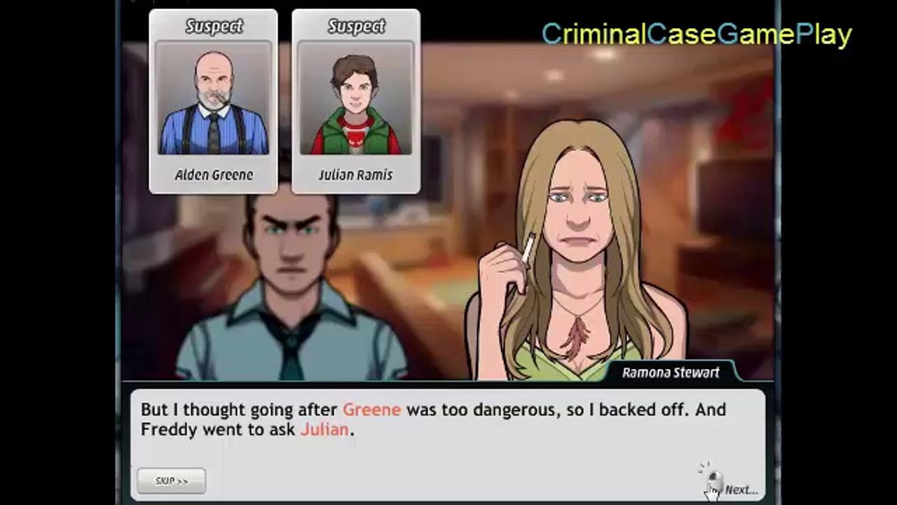 Criminal Case 18 cases questioning suspects in the dark of night