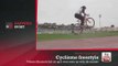 Zap'Sport : Haies, tractopelle et but, il saute tout avec un vélo de course