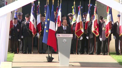 D-Day: Hollande rend hommage aux "civils et militaires"