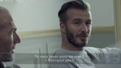 Quand Bale et Lucas défient Zidane et Beckham !