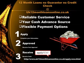 Payday 12 Month Cash Loans UK Direct Lenders @ http://www.uk12monthloansonline.co.uk/