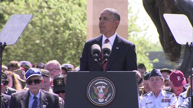 Obama: les plages de Normandie, tête de pont de la démocratie