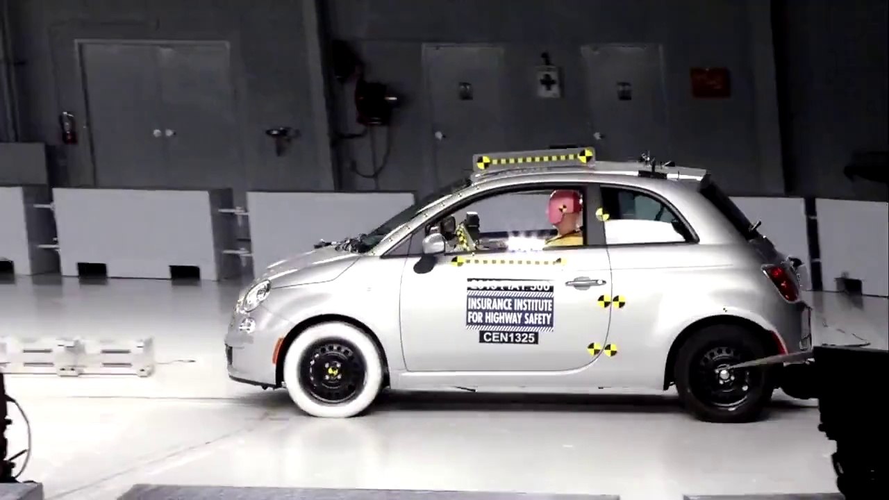 Fiat 500 Crash Test Result Poor Dailymotion Video