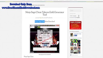 Ninja Saga Cheat 2014 Update No Survey Download