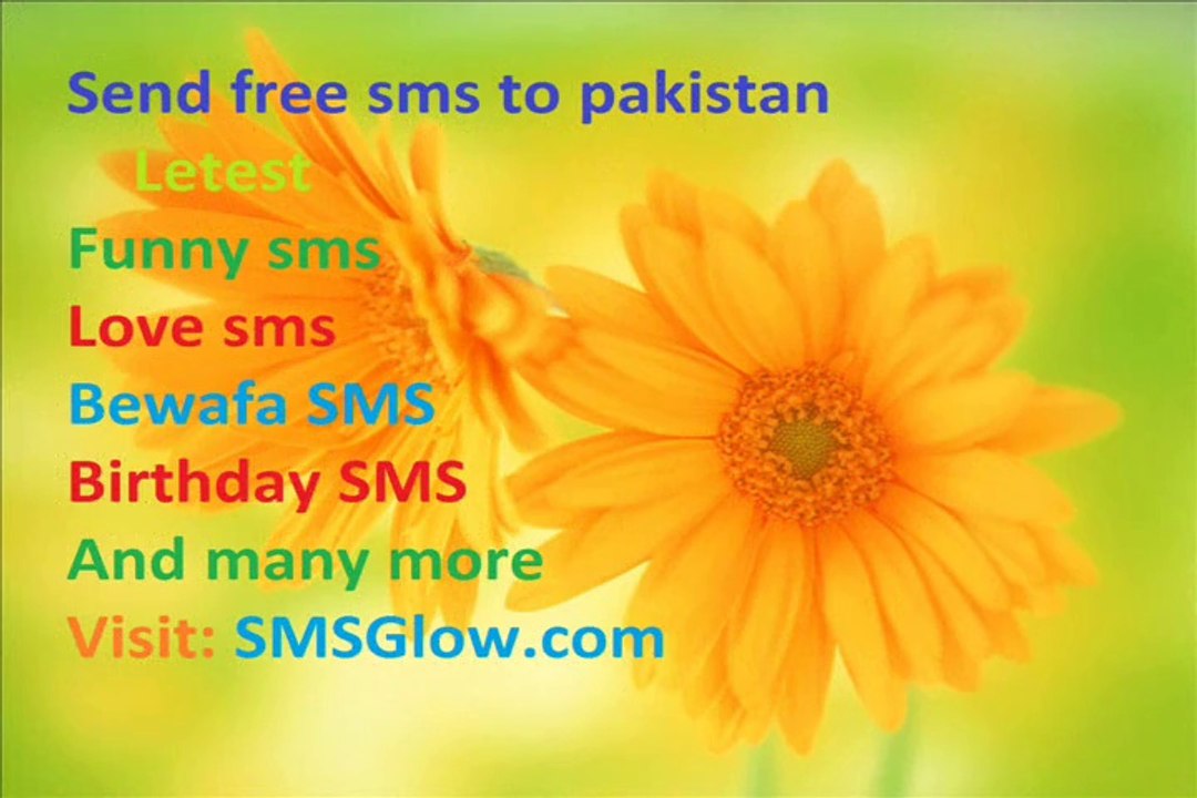 you can Send Free SMS to Pakistan any network from everywhere. No Sign Up / Without Registration/ Login. 600 Character Supported Free SMS to Pakistan Fast / Instant delivery from Usa.Uk.Uae.Sudia Arabia Canada send sms to Ufone Mobilink Warid Telenor Zong