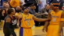 Allen Iverson Famous Trash Talk with Kobe Bryant in 2001 NBA Finals Derek Fisher has hair