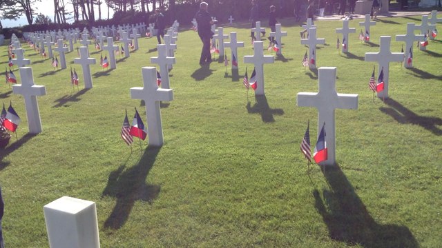 Nicolas Batum à Omaha Beach
