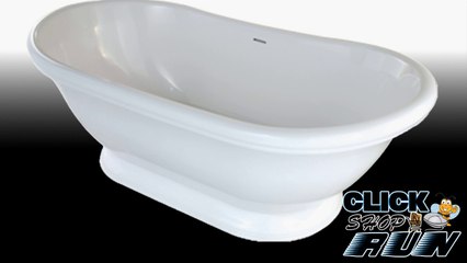 Hydro Systems Metro Collection Georgetown GEO7035MTO Solid Surface Free Standing Soaking Tub