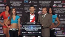 Miguel Cotto vs. Sergio Martinez - Final press conference