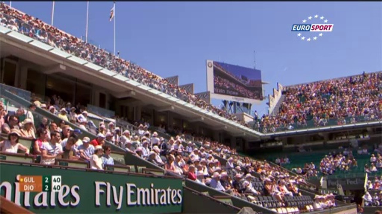 Djokovic-Gulbis maçına yakışır bir sayı