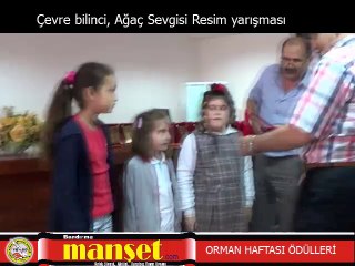 ORMAN HAFTASI ÖDÜLLERİ DAĞITILDI