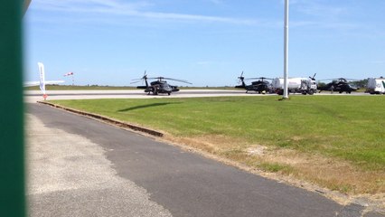 6 juin à l'aéroport de Cherbourg