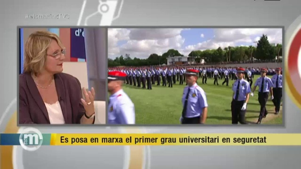 TV3 - Els Matins - Núria Aymerich: "Els mossos actuen sempre d'acord amb la legalitat vigent"