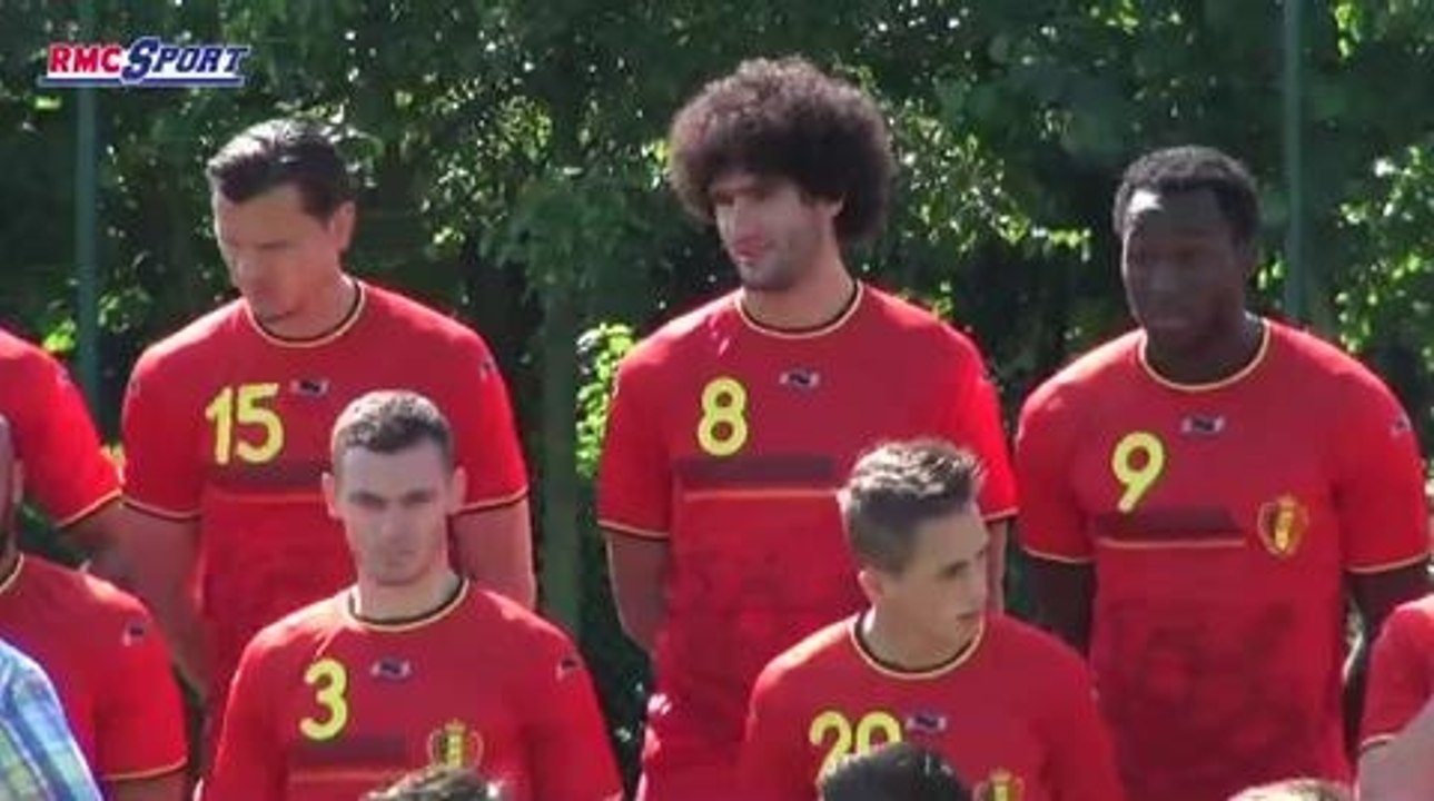 Football / La photo officielle des Diables Rouges - 06/06