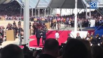 D-Day: François Hollande accueille Barack Obama à la cérémonie