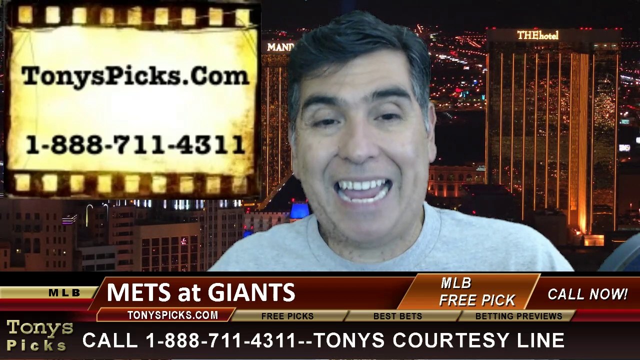 San Francisco Giants vs. New York Mets Pick Prediction MLB Odds Preview 6-6-2014