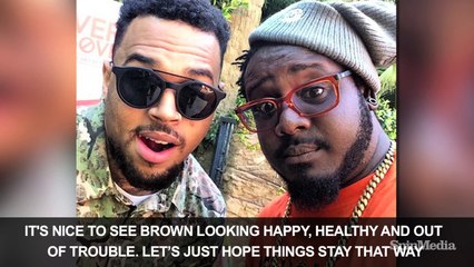 Karrueche, Big Sean & More Welcome Home Chris Brown