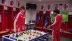Dante and Mandzukic play WC opener in table football