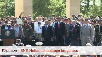 Le 18h de L’Opinion : BNP, Hollande mélange les genres