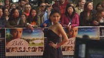 Stars walk red carpet at 'Belle' premiere. Helen Long reports