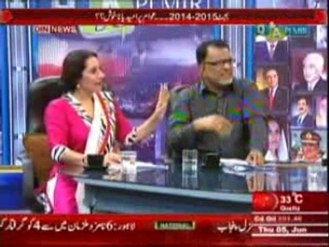 Q & A with PJ Mir (Hukumat Ka Behtreen Budget ... Awam Ko Relief Dene Main Nakam) 5 June 2014