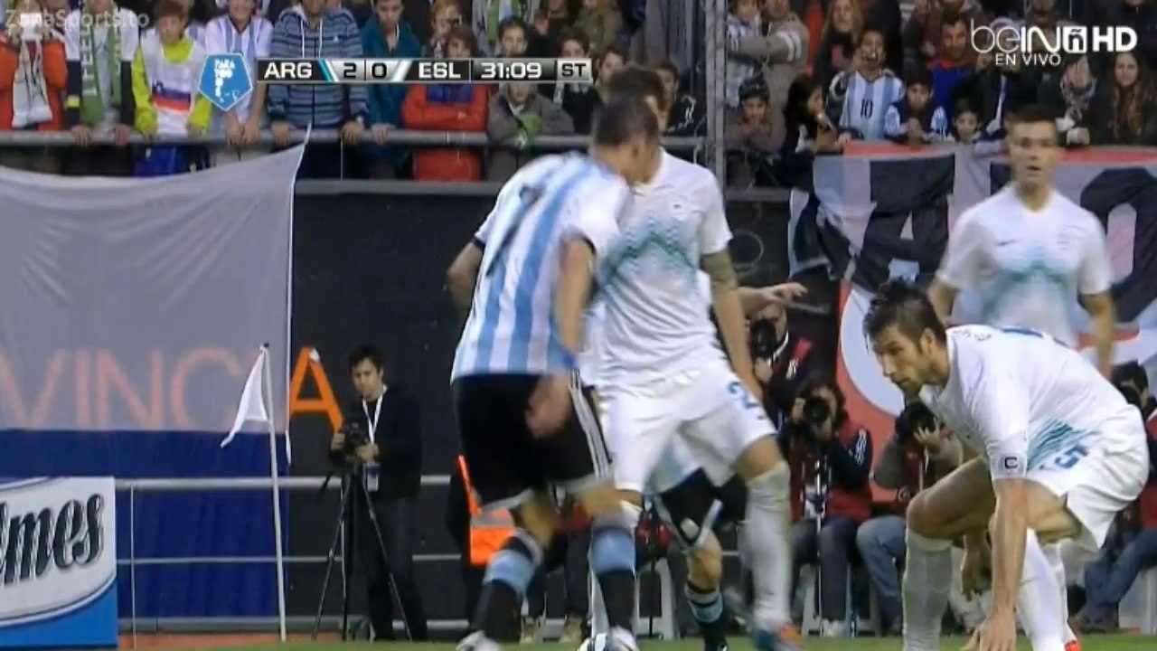Lionel Messi Amazing Team Goal - Argentina vs Slovenia 2-0 -